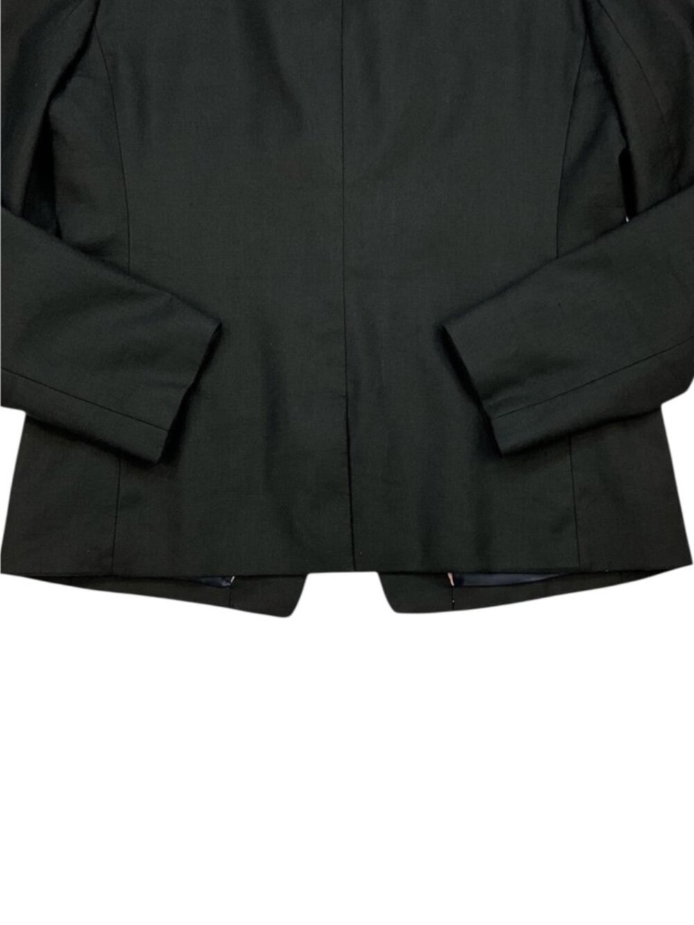 J Crew Helena Blazer 14 Linen Blend Black - Picture 11 of 13